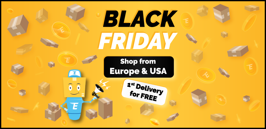 Black Friday Offer –Free international delivery!